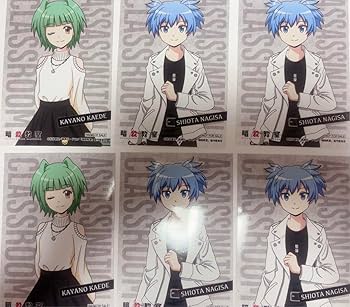 Amazon.co.jp: 暗殺教室 潮田渚 茅野カエデ ブロマイド